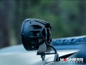 Dodge Ram 1500 A-Pillar LED Light Mounts - RIGID